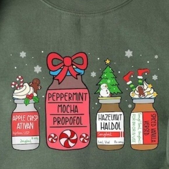Nurse Christmas Sweatshirt, Nicu Christmas Sweatshirt Xmas Gift 99 - Picture 2 of 5
